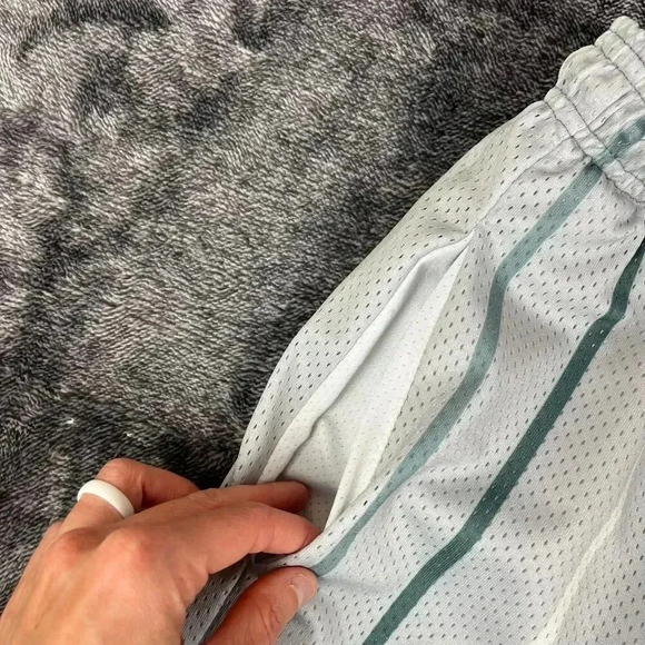 Kinetic Kings Men's Short M Made In USA 4.5" Inseam Striped Drawstring Unlined - Picture 6 of 12